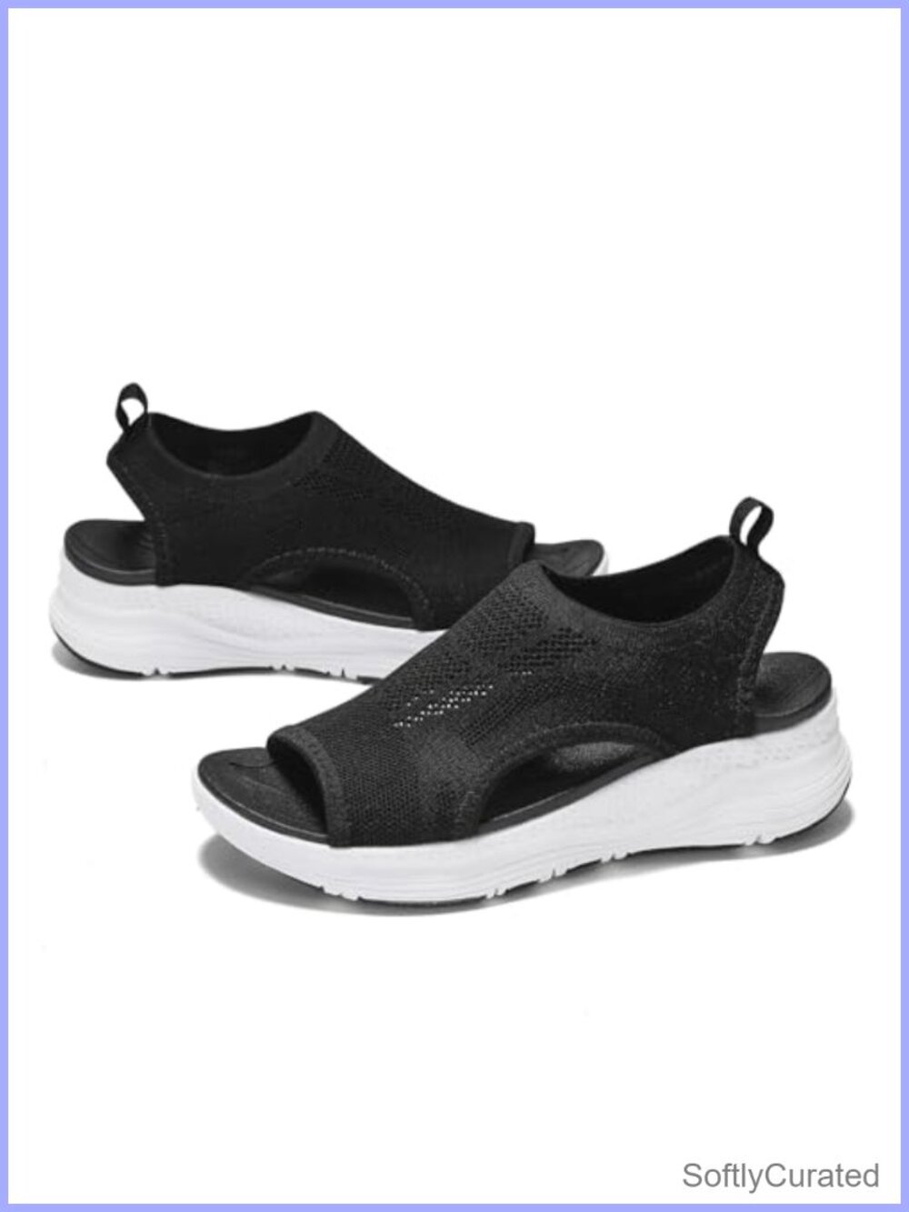 Orthopedic Arch Support Sport Sandals Slip On Open Toe Platform Comfort